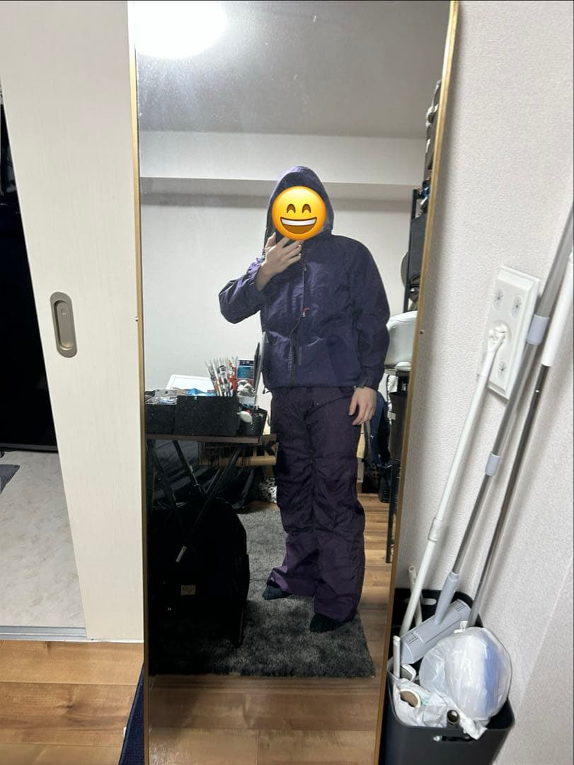 エスティボ　estivo フード付き スノーボードウェア　L 上下セットおしゃれ
