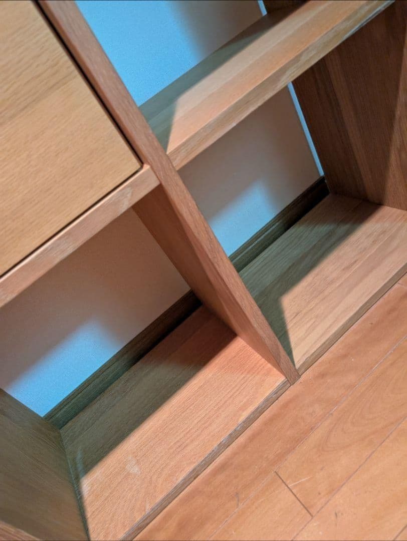 ミ*ナ様 《送料込》無印良品 スタッキングシェルフ 2×2 引出付 棚 収納