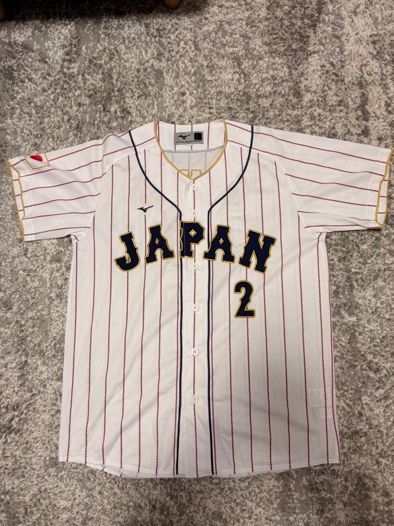 侍ジャパン　WBC2023 レプリカユニフォーム　源田壮亮　背番号2 西武