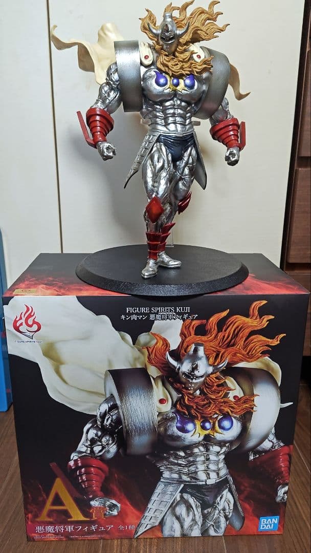 53 悪魔将軍 フィギュア 30cm　一番クジA賞 & 悪魔将軍Tシャツ L付き
