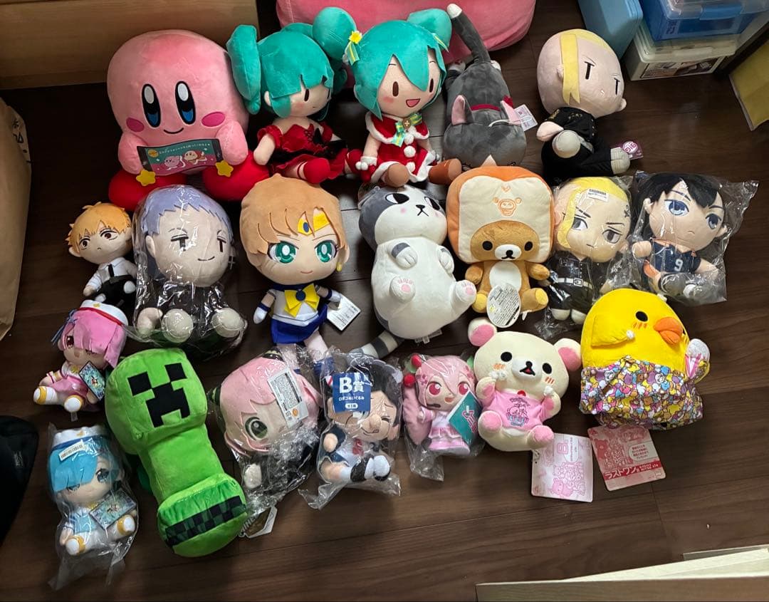 未使用　アニメ　ぬいぐるみ　まとめ売り　20個