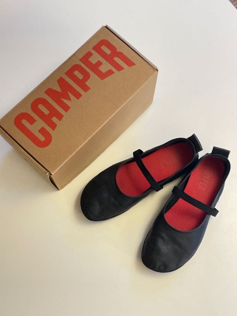 CAMPER カンペール　ライトニナ　 サイズ38 バレエシューズ