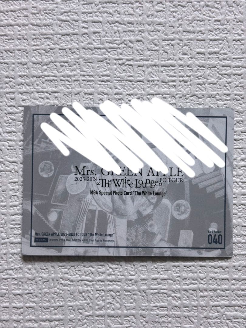 も*ん様 Mrs. GREEN APPLE ホワンジ 大森元貴 サインフォトカー