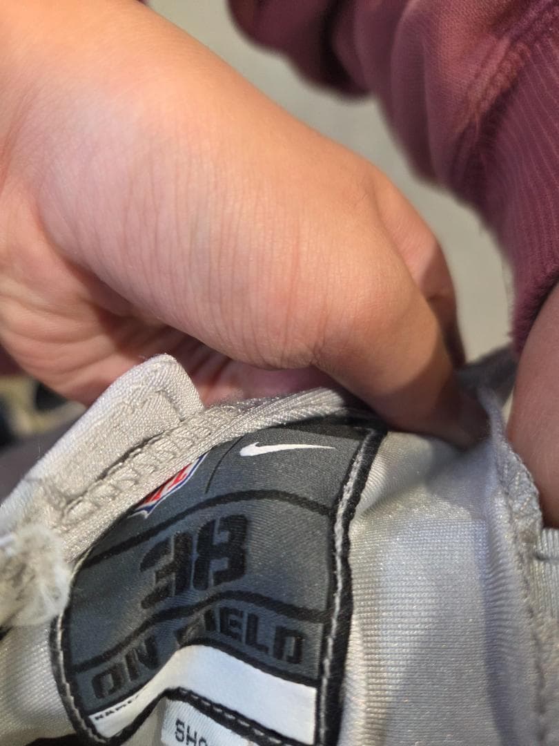 NIKE NFL ダラス・カウボーイズ ゲームパンツ グレー 38