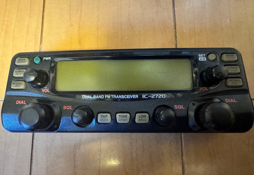受信機 ICOM IC-2720 ICOM 144/430MHz 20W/10W/2W