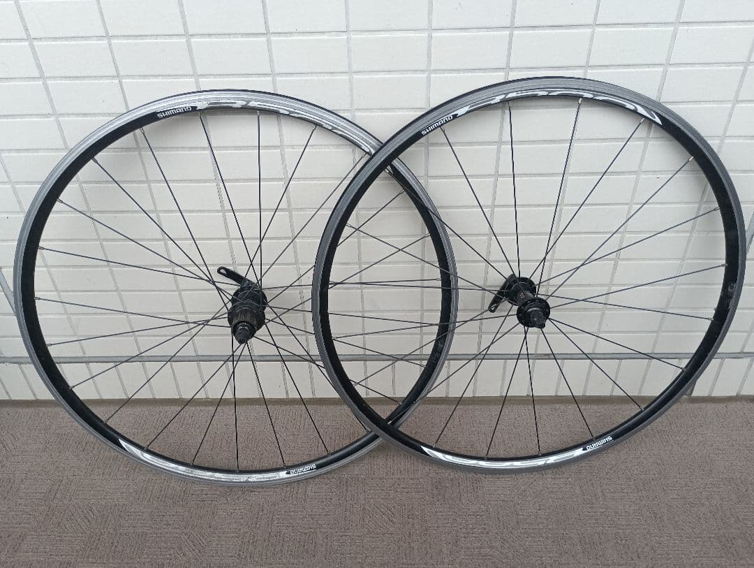 シマノWH-500 700Cクリンチャーホイール前後セット 8-10S用
