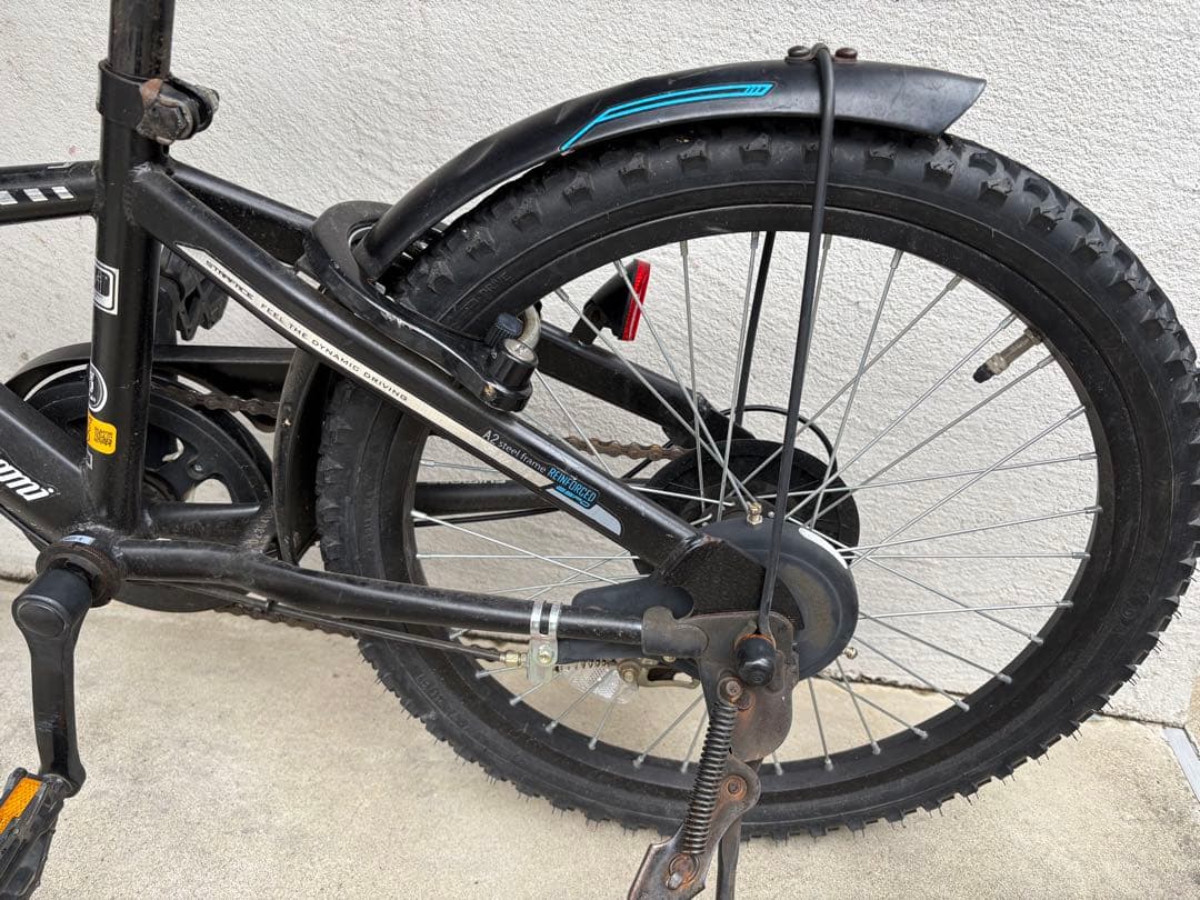 子供用自転車 スターフェイスA20ギア付き 黒