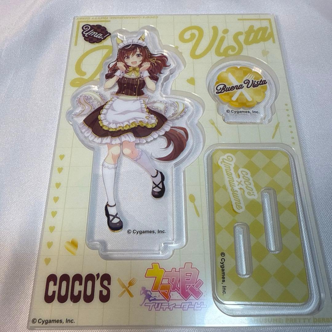 ウマ娘　ココス　コラボ　アクリルスタンド　全8種セット