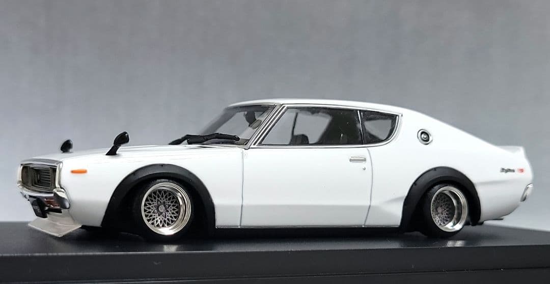 1/43　スカイライン改　ケンメリ2Dr　SSRメッシュ　アルミ製　深リム