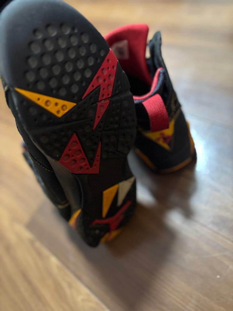 Jordan バスケットボールシューズ US 13 黒/赤(20)