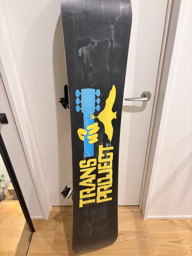 TRANSPROJECT 151CMスノーボード JFK51 2点セット