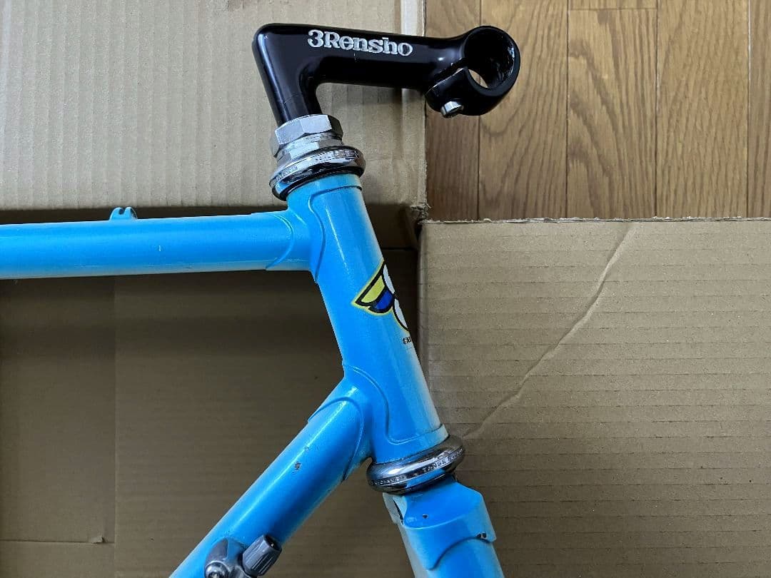 自転車 三連勝 フレーム SHIMANO600