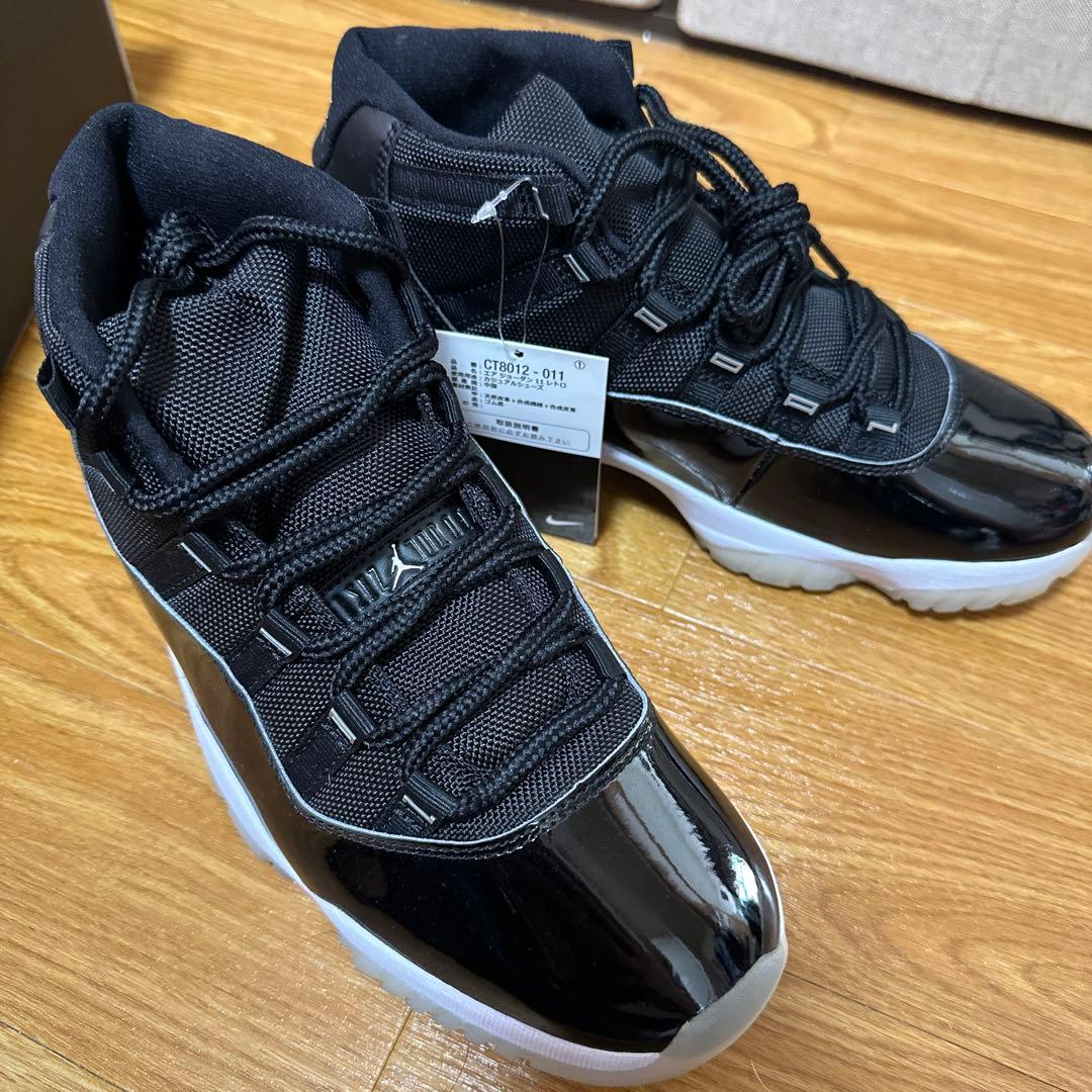 【新品】Air Jordan 11 Retro ブラック/ホワイト