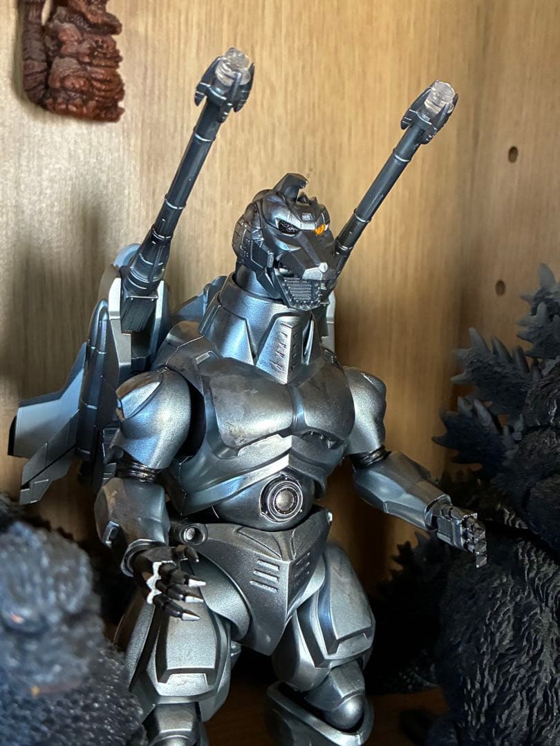 SH.モンスターアーツ メカゴジラ 1993 幕張決戦var. リペイント品
