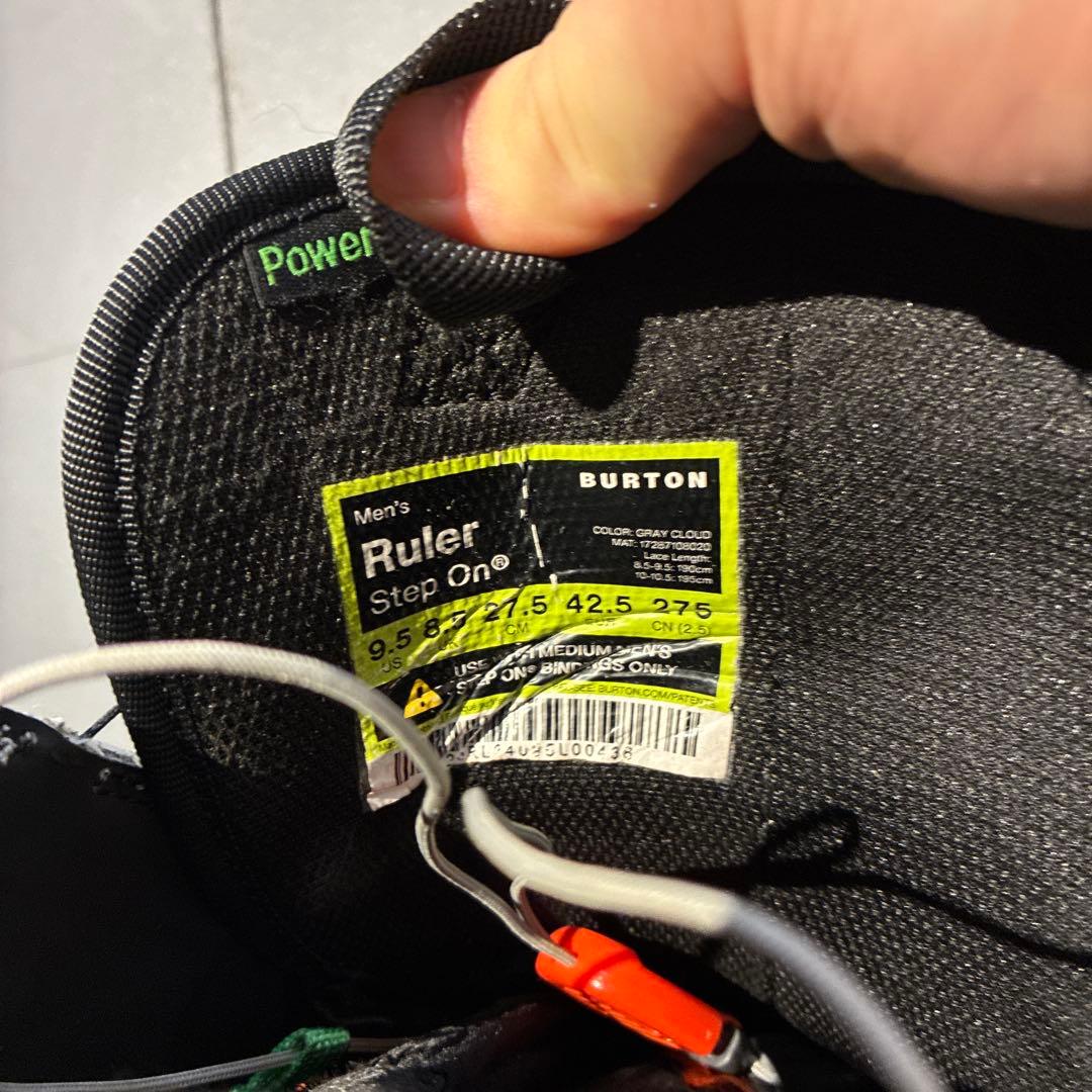 BURTON RULER スノーボードブーツ ホワイト