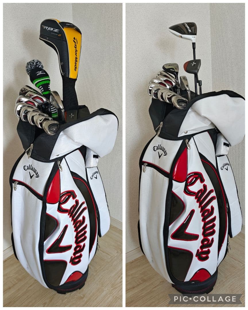 すぐ始められる！Callaway ゴルフバッグ＆色々クラブセット　おまけ付き