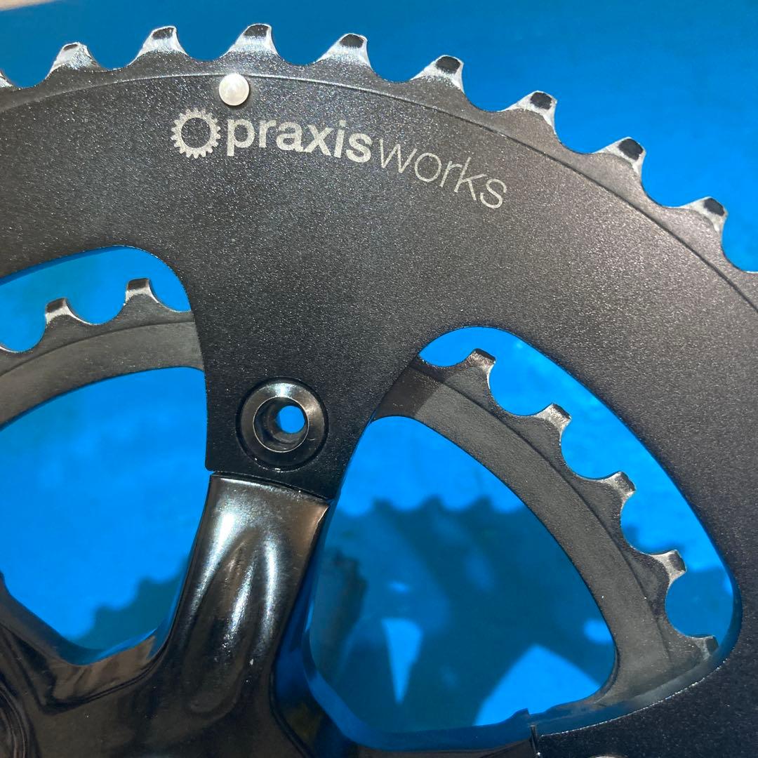 ❌◻️美品 praxisworks OVAL300 52/36 クランクセット