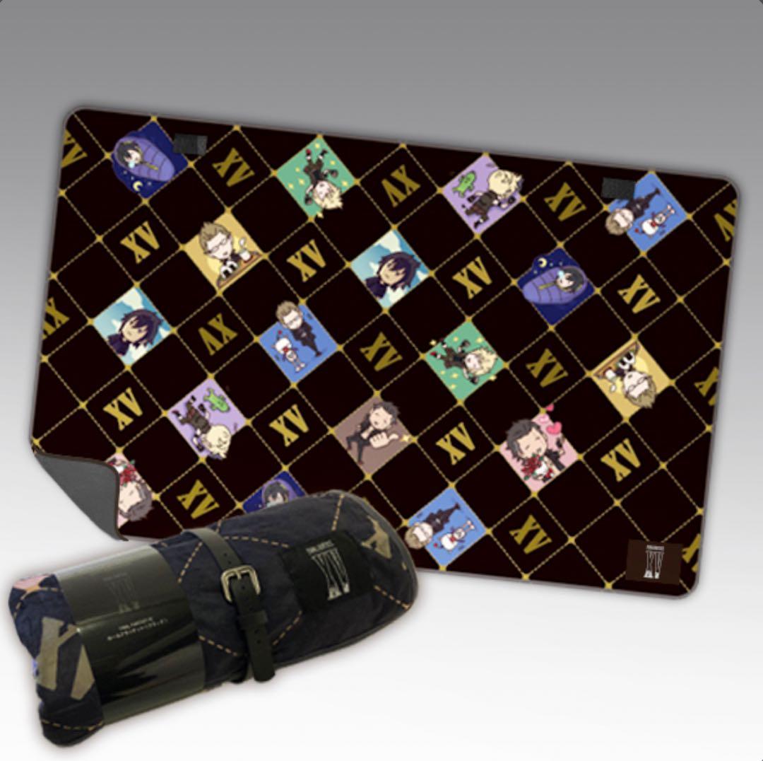 FF15 ロールブランケット 2種セット　スクエニカフェ限定商品