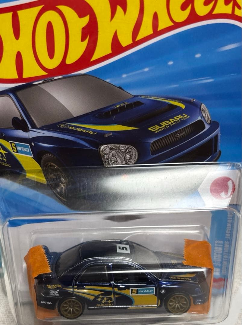 ミニカー Hotwheels STH SUBARU IMPREZA WRX