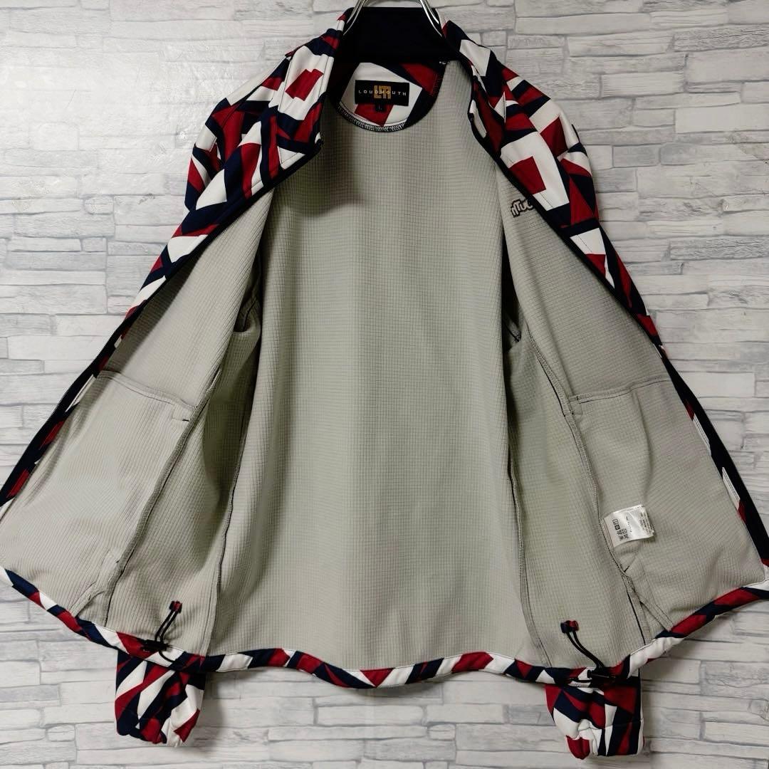 LOUDMOUTH ラウドマウス グラフィック 総柄 ジャージ ゴルフウェア L