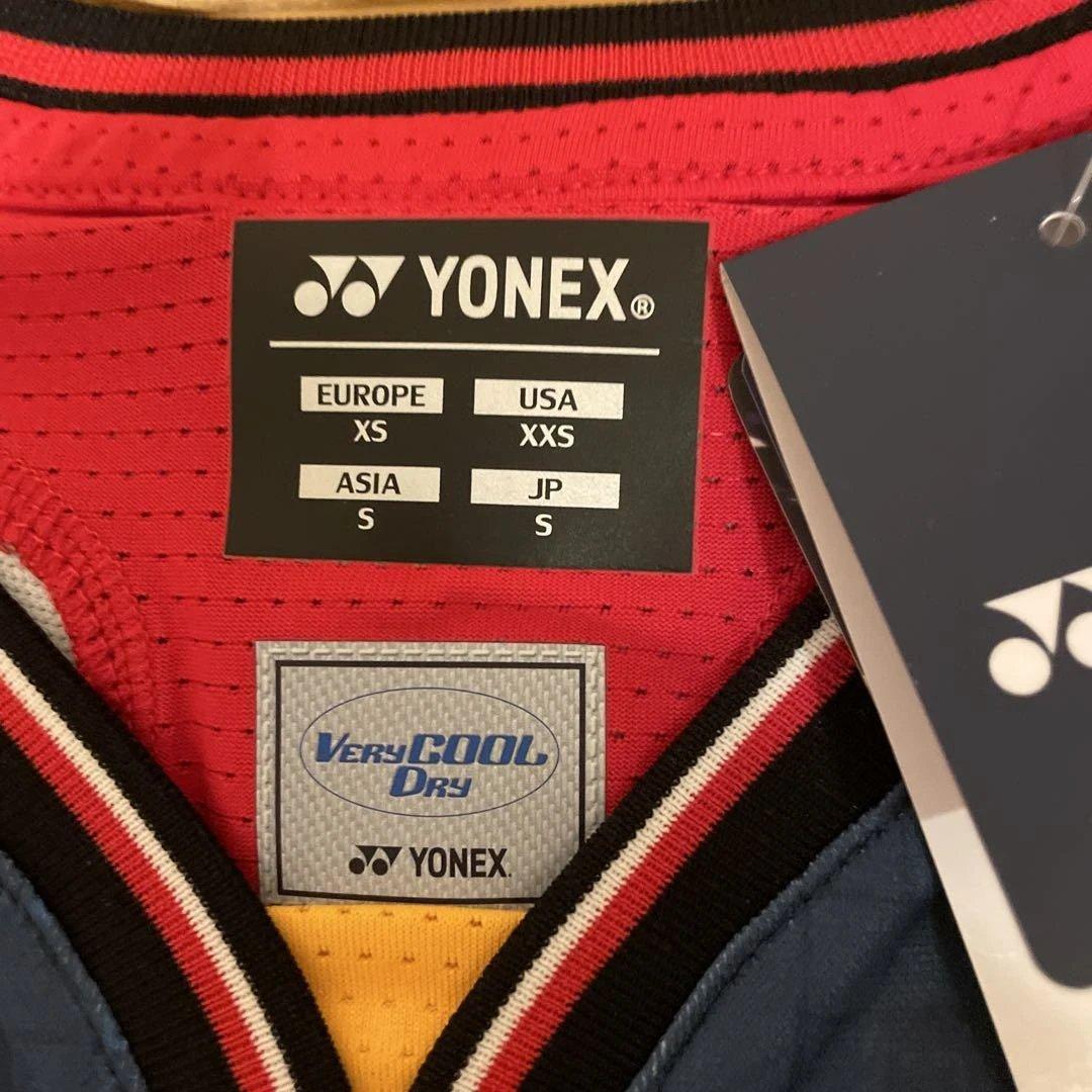 新品YONEX ゲームシャツ Sサイズ ダークブルー
