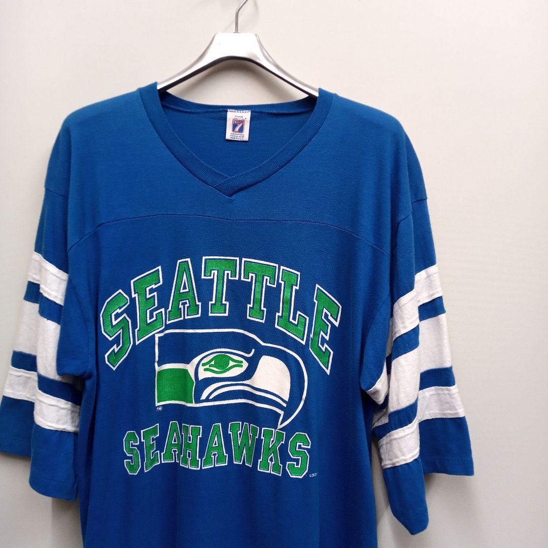 NFL シアトル・シーホークス フットボールTシャツ 90s USA製