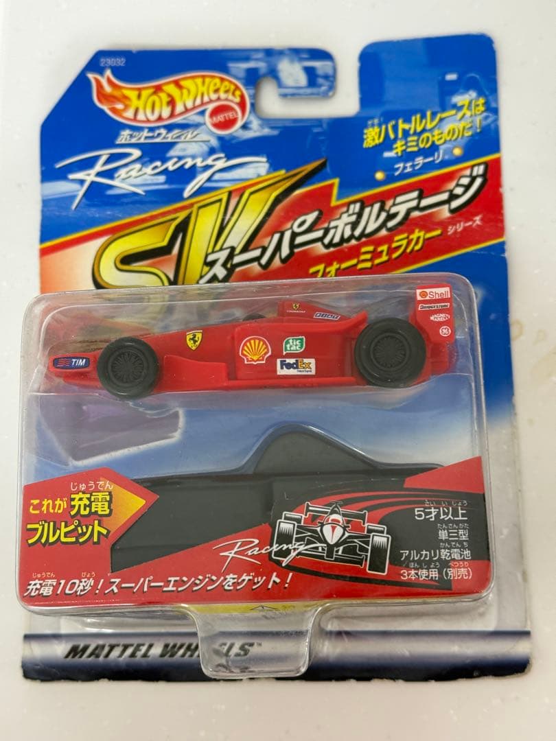 新品未使用99'ホットウィールSVフェラーリフォーミュラカーRacing未開封品