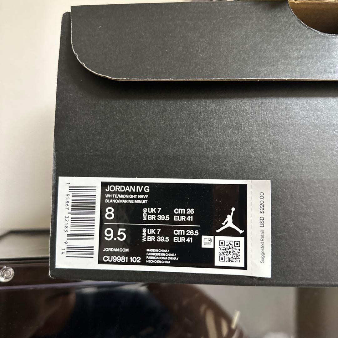 【Eastside Golf × Nike】Air Jordan 4 Golf