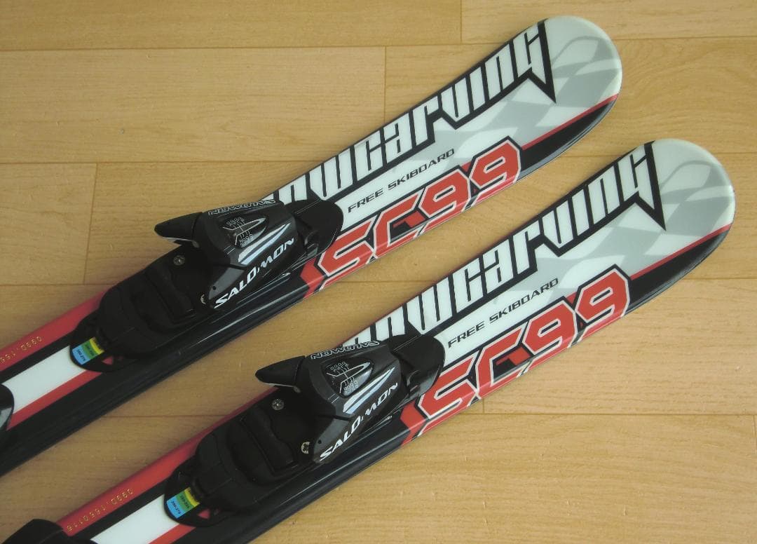 ■■送料無料■CARVING■ショートスキー■99cm■調整ビン付■■
