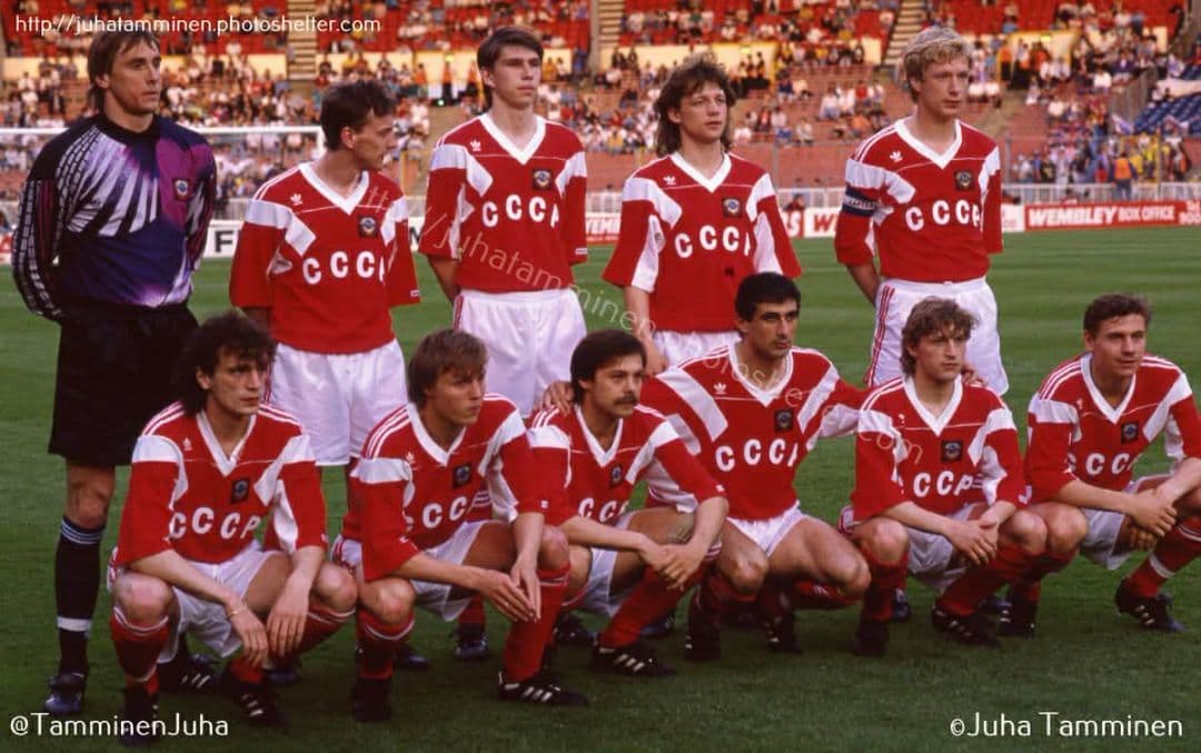 ソビエト連邦 CCCP 1991 ホーム ユニフォーム #9