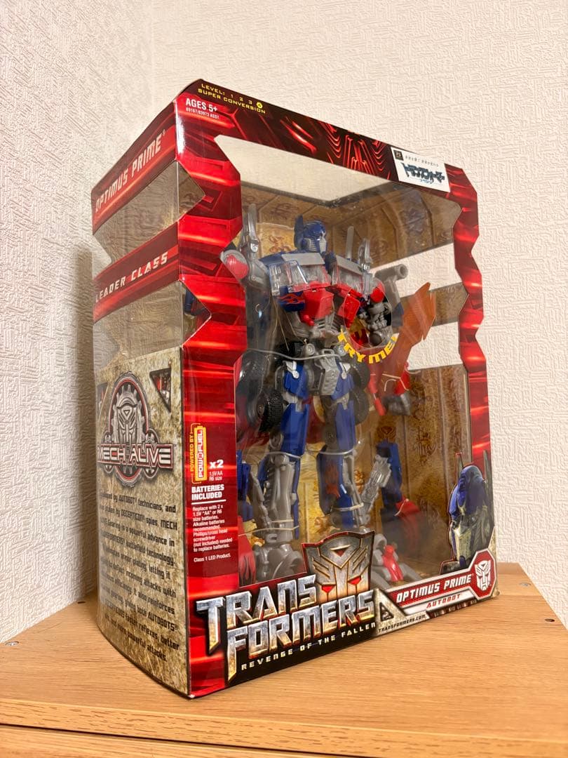 未開封 トランスフォーマー リベンジ ムービー オプティマスプライム RA-01