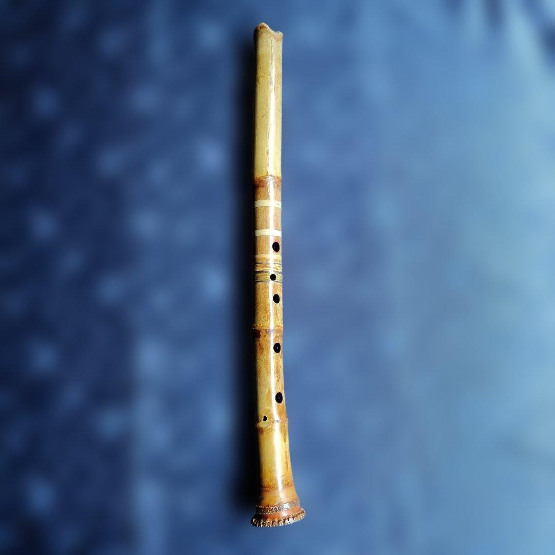 尺八　玉水銘　1尺8寸管　7孔