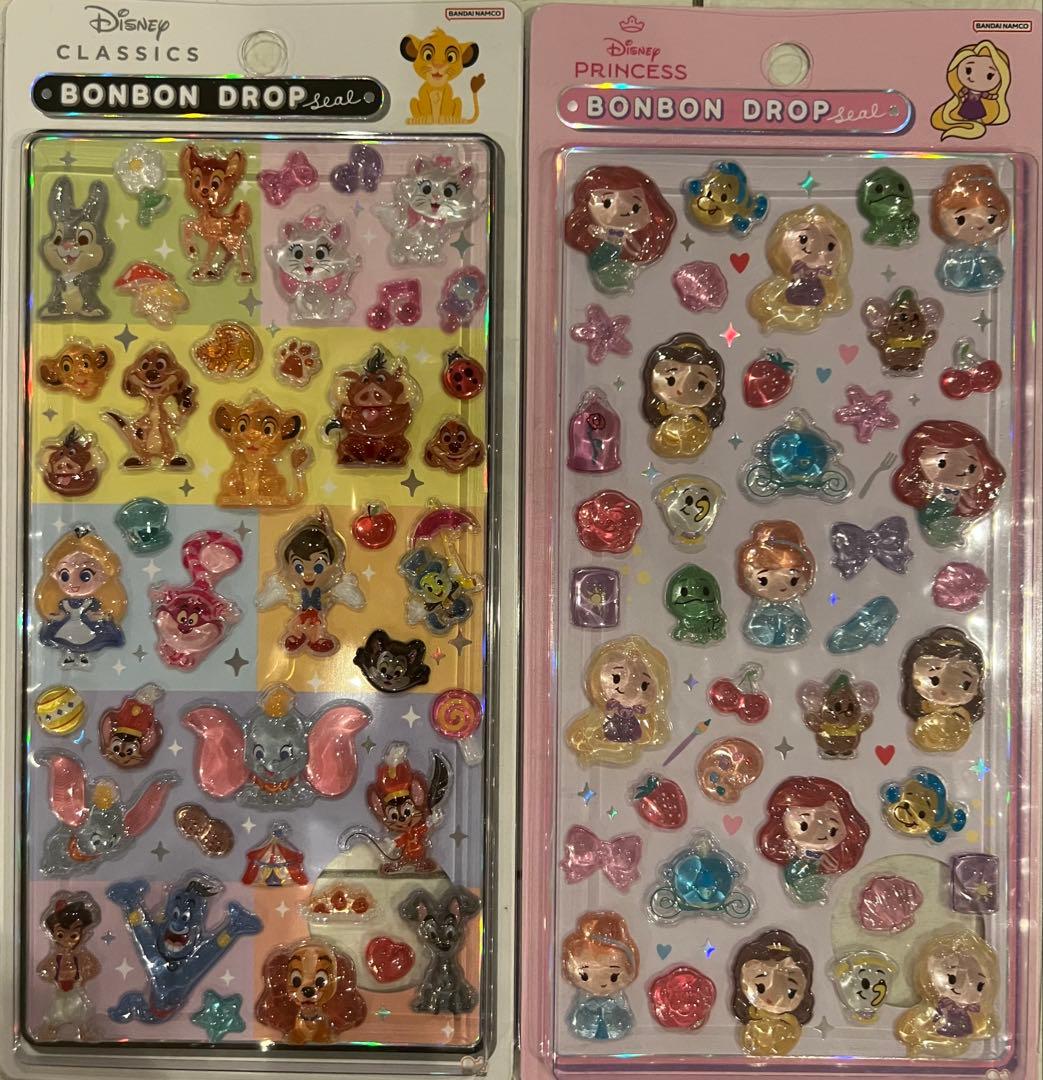 〘国内正規品〙ボンボンドロップシール　ディズニー　コンプリート