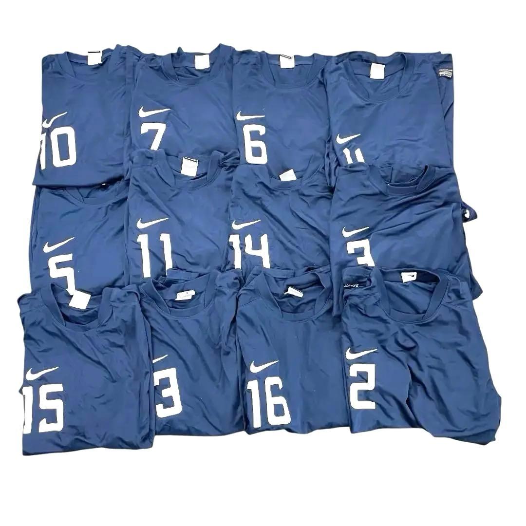 ナイキのDRIーFIT（リブレット）ユニフォーム12枚セット　トップス