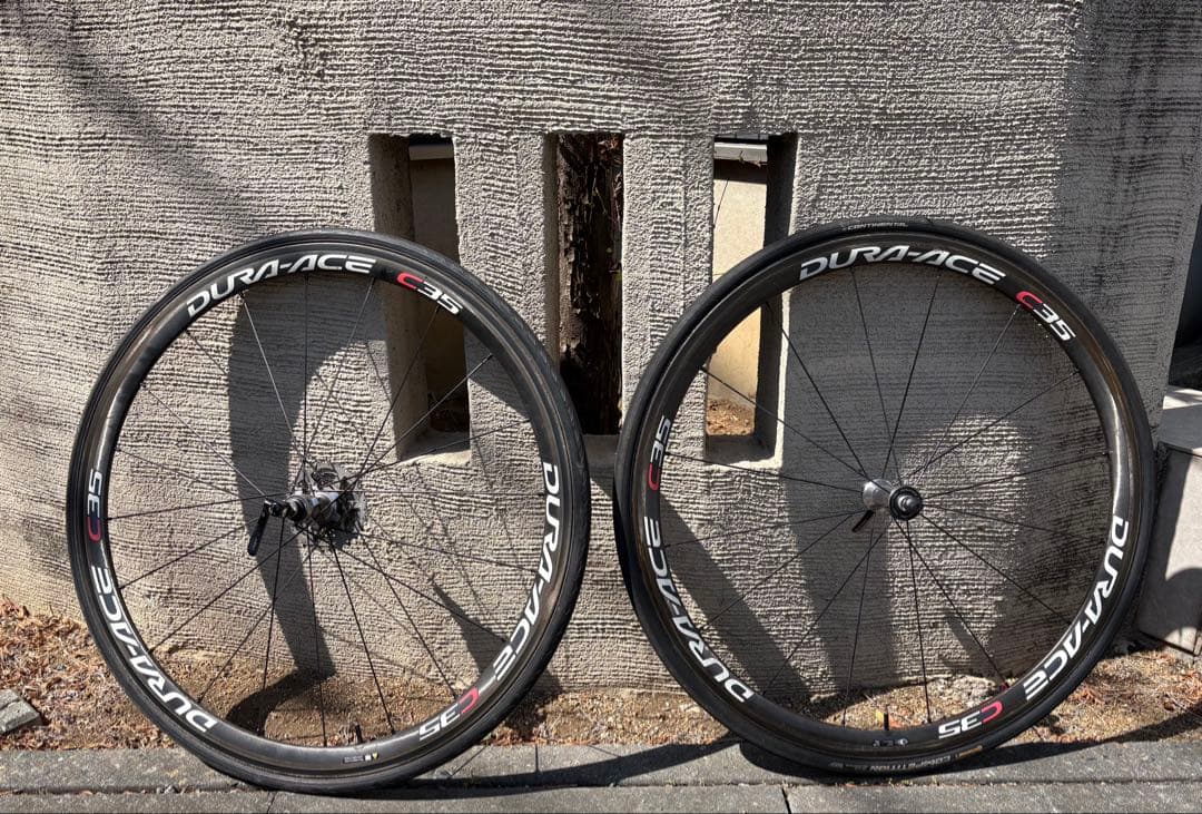 【直接引渡限定】DURA-ACE カーボンホイール C35