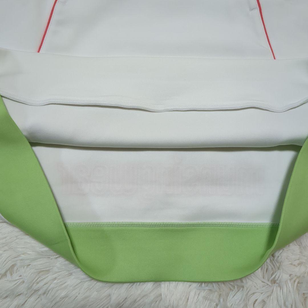 【新品】MunsingwearストレッチダンボールポンチハーフZIPフーディ　L