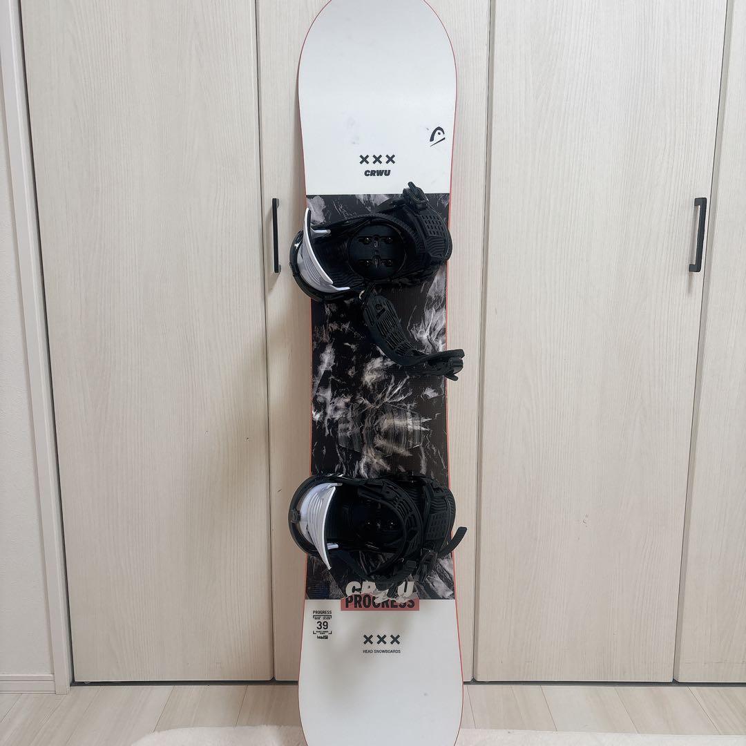 147cm head PROGRESS スノーボード　ビンディング付き