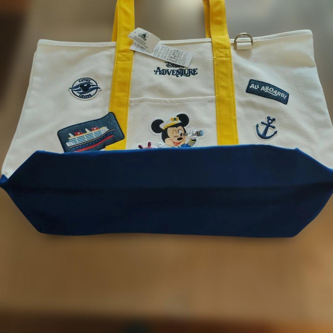 Disney Adventure Cruise トートバック　ミニーサイン付き