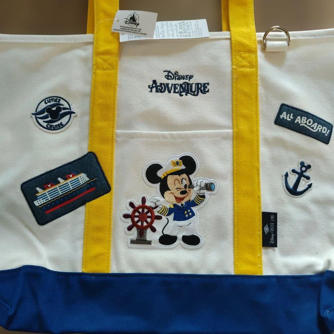 Disney Adventure Cruise トートバック　ミニーサイン付き