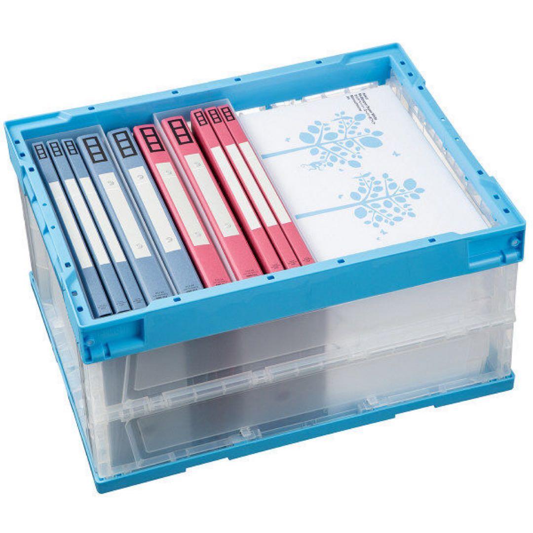 ネ*ま様 サンコー オリコン L41B 43.1L 蓋なし 折りたたみ コンテナ