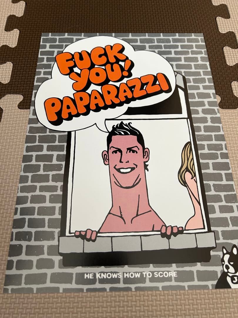 サッカーイラスト　ポスター5枚セット