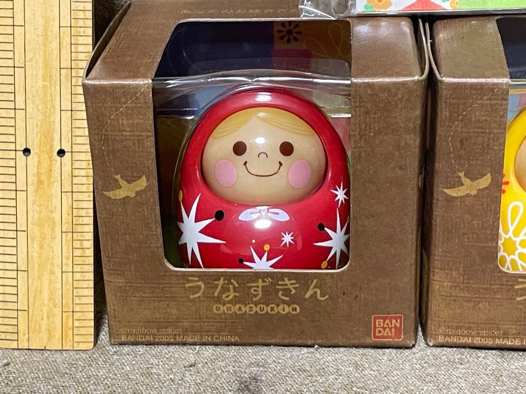 【未開封】うなずきん　初期　ストラップ　うなずく　レトロ　かわいい