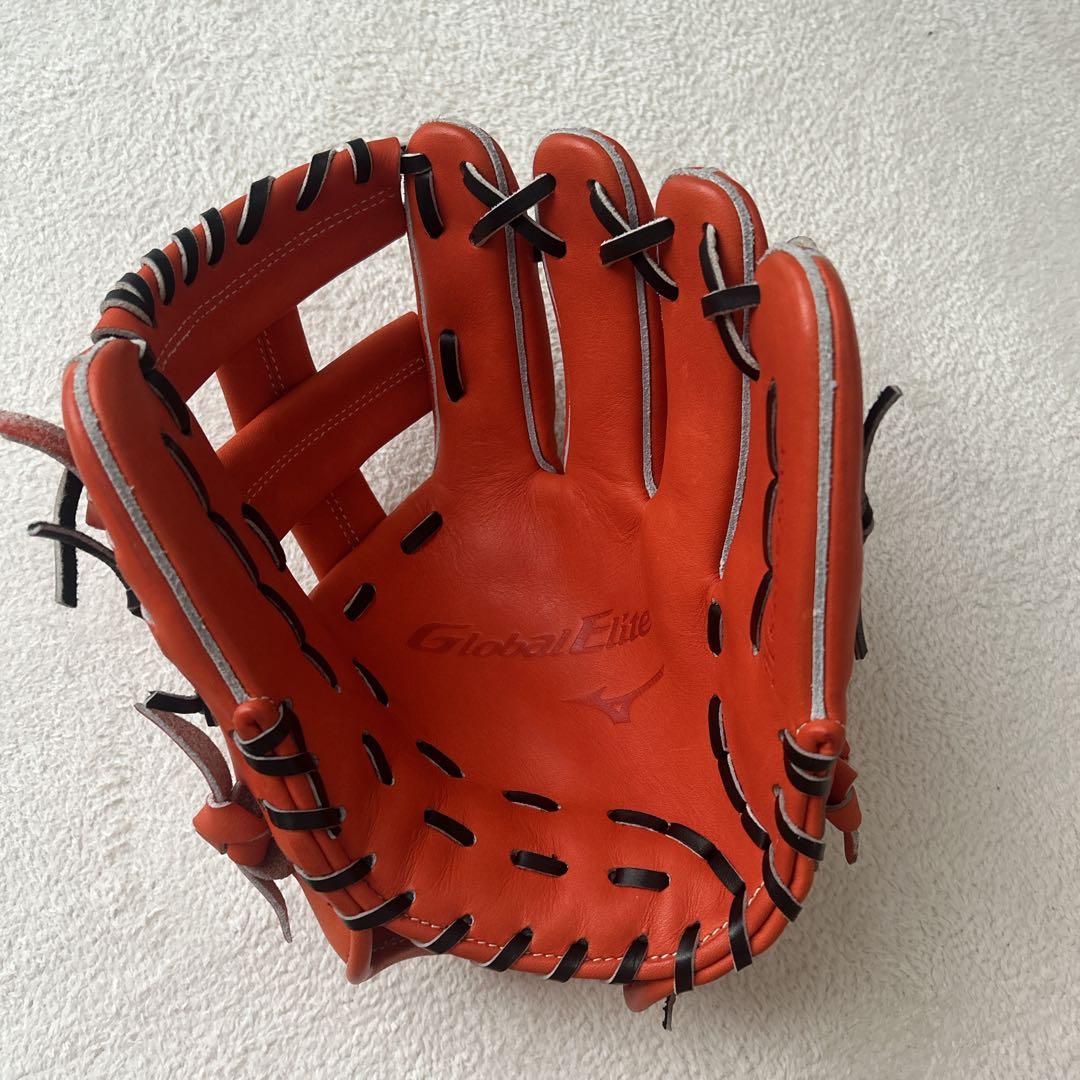 【未使用美品】ミズノ mizuno グローバルエリート　硬式グローブ　内野手用