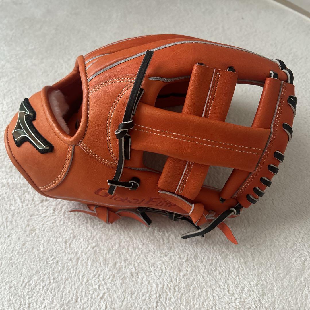 【未使用美品】ミズノ mizuno グローバルエリート　硬式グローブ　内野手用