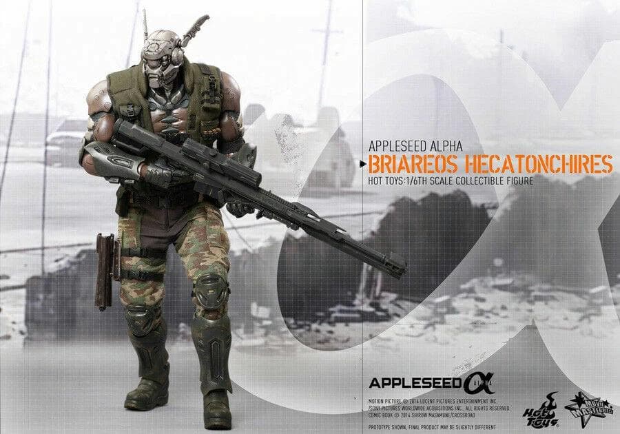 ホットトイズ アップルシード アルファ 1/6 ブリアレオス・ヘカトンケイレス