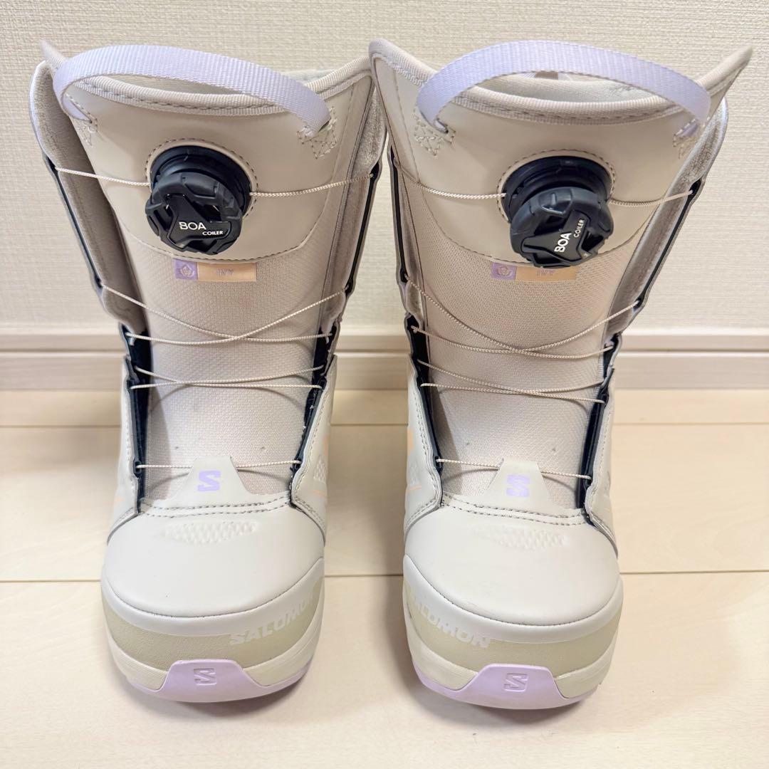 【美品】24-25 SALOMON/サロモン IVY BOA SJ 23cm