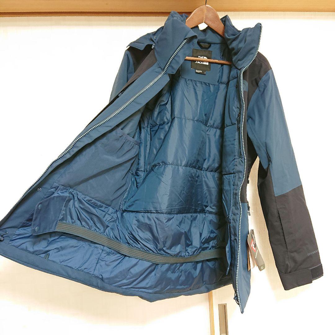 新品未使用THE NORTH FACEスキー、スノーボードジャケットウェアS青紺