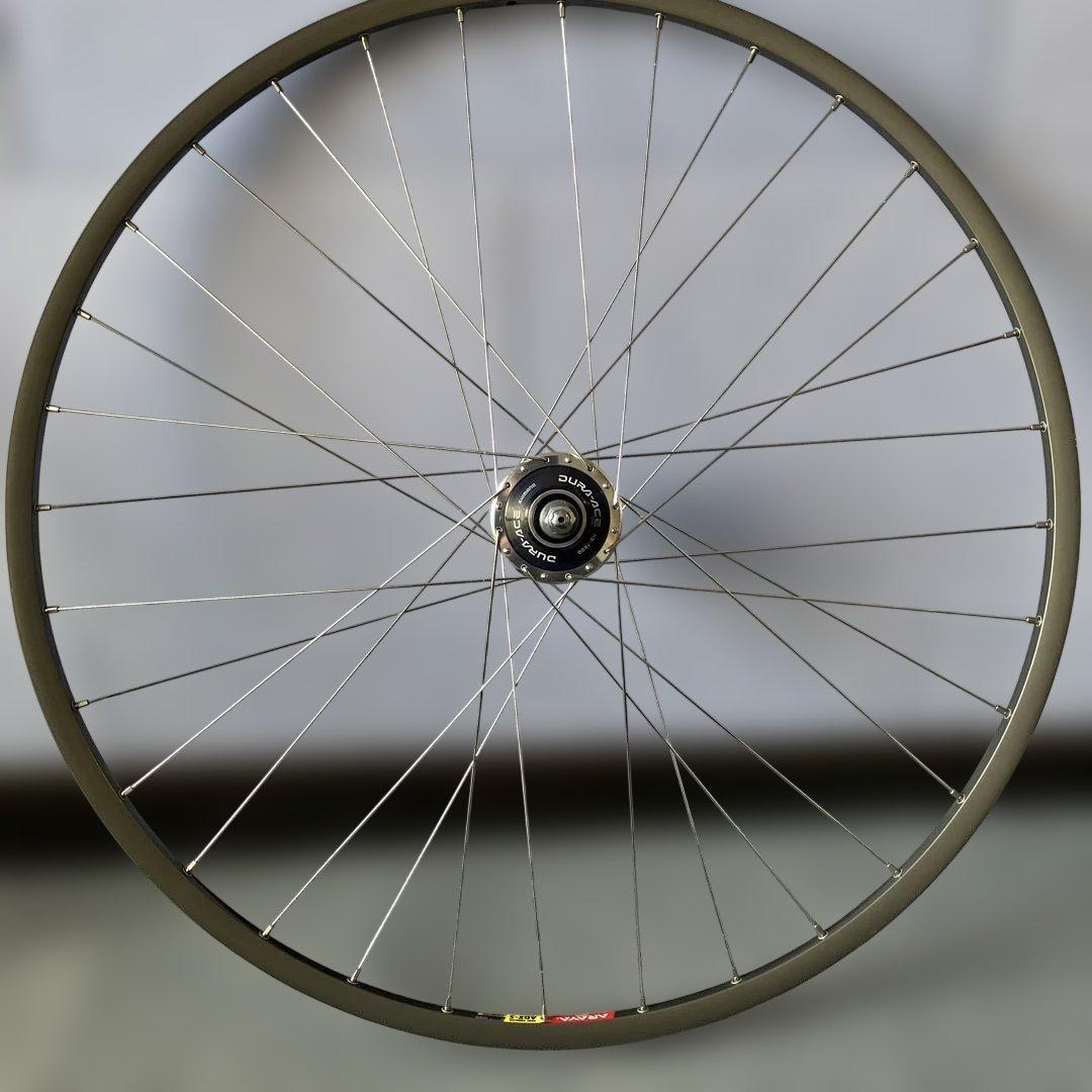 競輪　ホイール　ARAYA ADX-5 DURA-ACE HB-7600