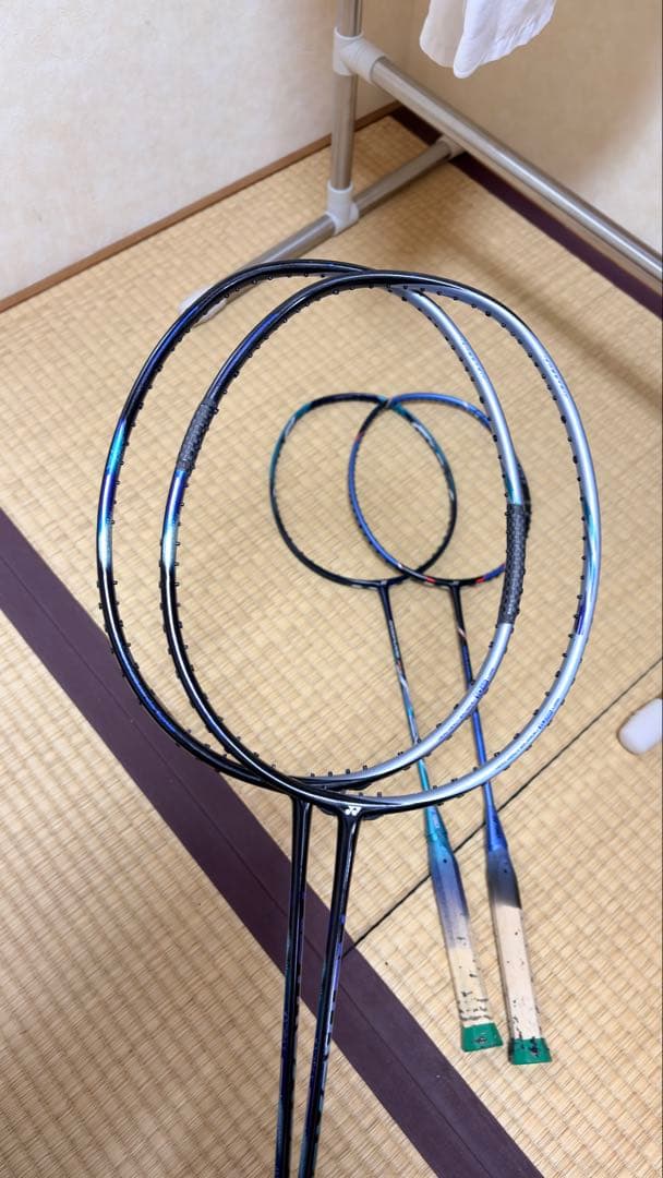 ラケット4本セット AST55×2本 修理済み NF700 VTFB ジャック