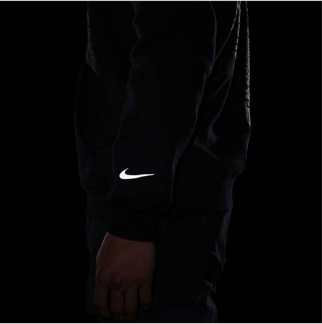 新品 NIKEランニング エキデン プルオーバーフーディ メンズ ブラック